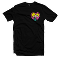 Playera Manga Corta 100% Algodón Parejas Arnold y Helga