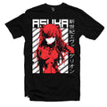 Playera Manga Corta 100% Algodón Asuka Langley Anime