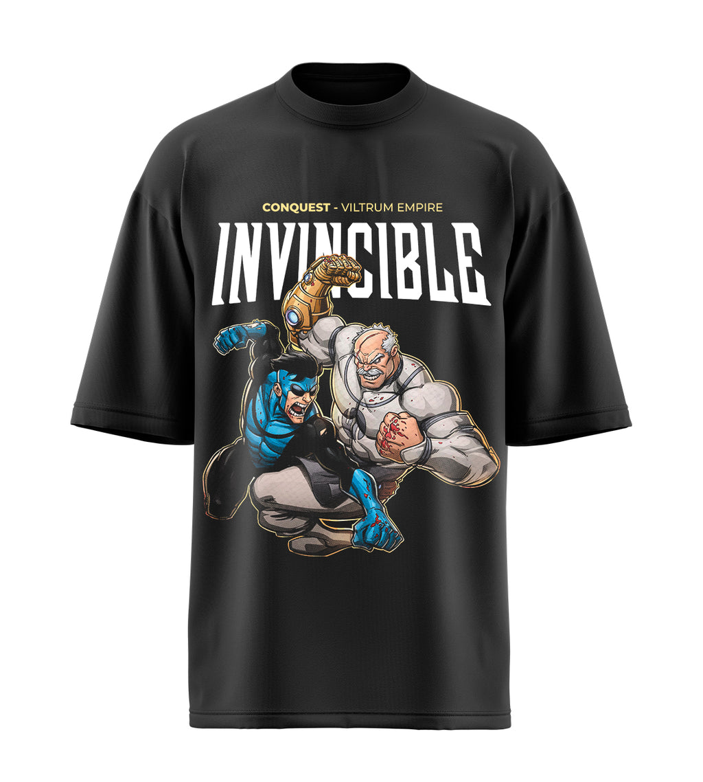 Playera Oversize Invencible