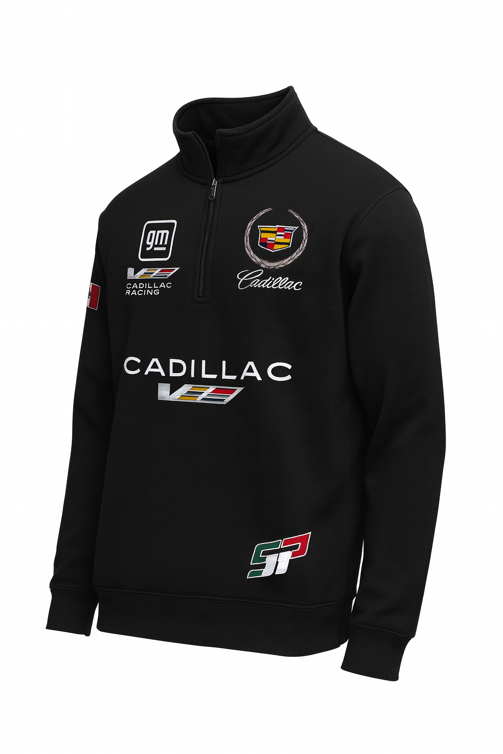 SUDADERA CIERRE 1/4 BORDADA CHECO PERÉZ SP #11 FORMULA RACING CLASSIC