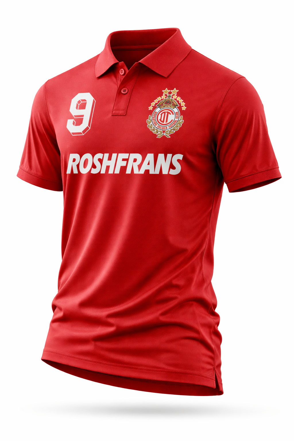 Playera Tipo Polo Deportiva Alexis Vega #9 Bicampeón