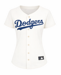 CAMISOLA JERSEY BASEBALL LOS ANGELES DODGERS CORTE DAMA BORDADO