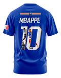 Playera Deportiva Para Niño MBAPPÉ KYLIAN 10 ESTILO MUNDIAL