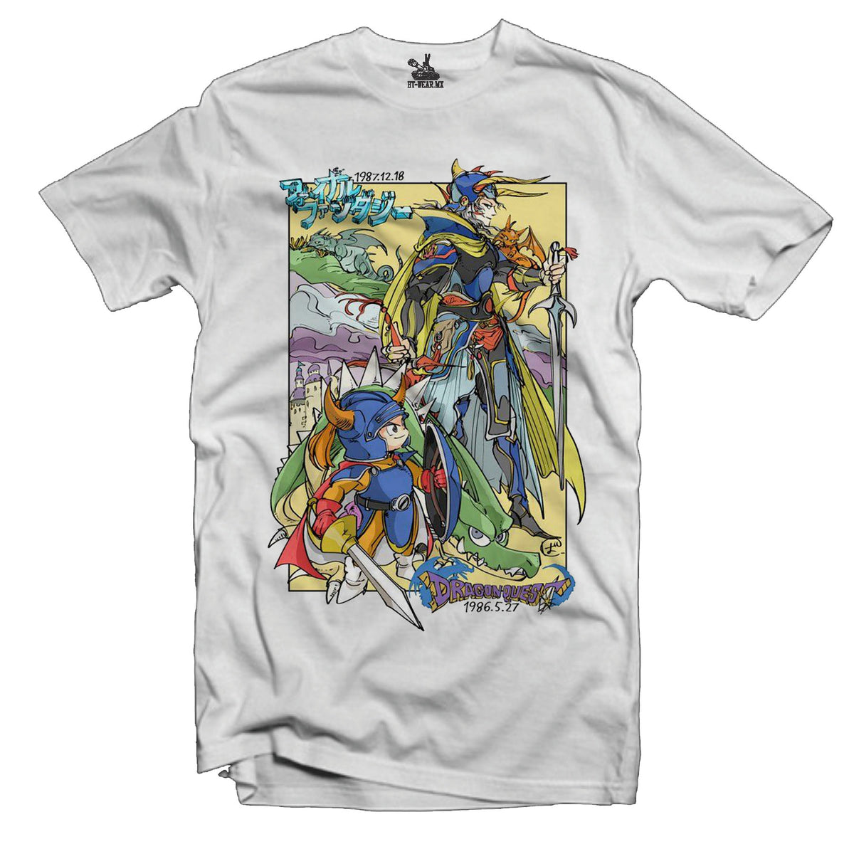 Playera Manga Corta 100% Algodón Dragon Quest The Adventure Of Dai Mod 2