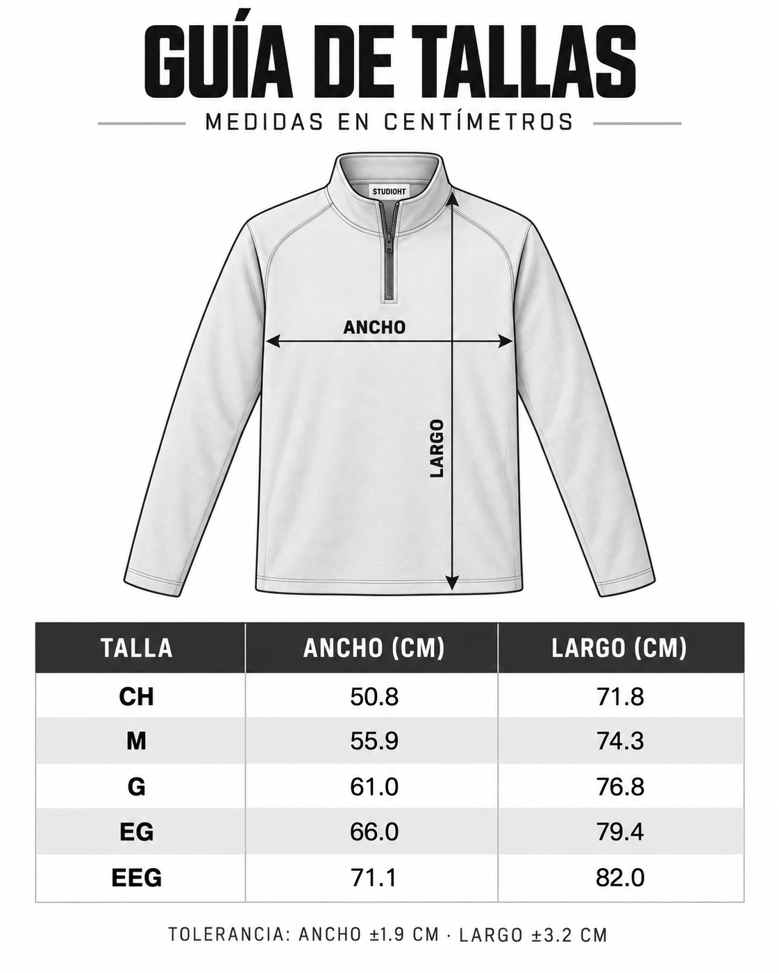 SUDADERA CIERRE 1/4 BORDADA CHECO PERÉZ SP #11 RACING