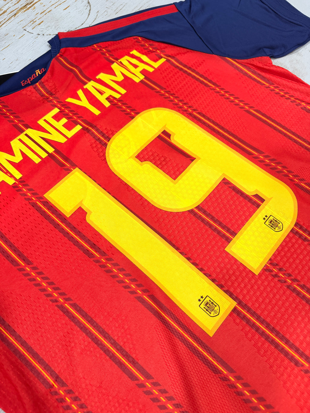 Playera LAMINE YAMAL 19 SELECCION DOS ESTRELLAS