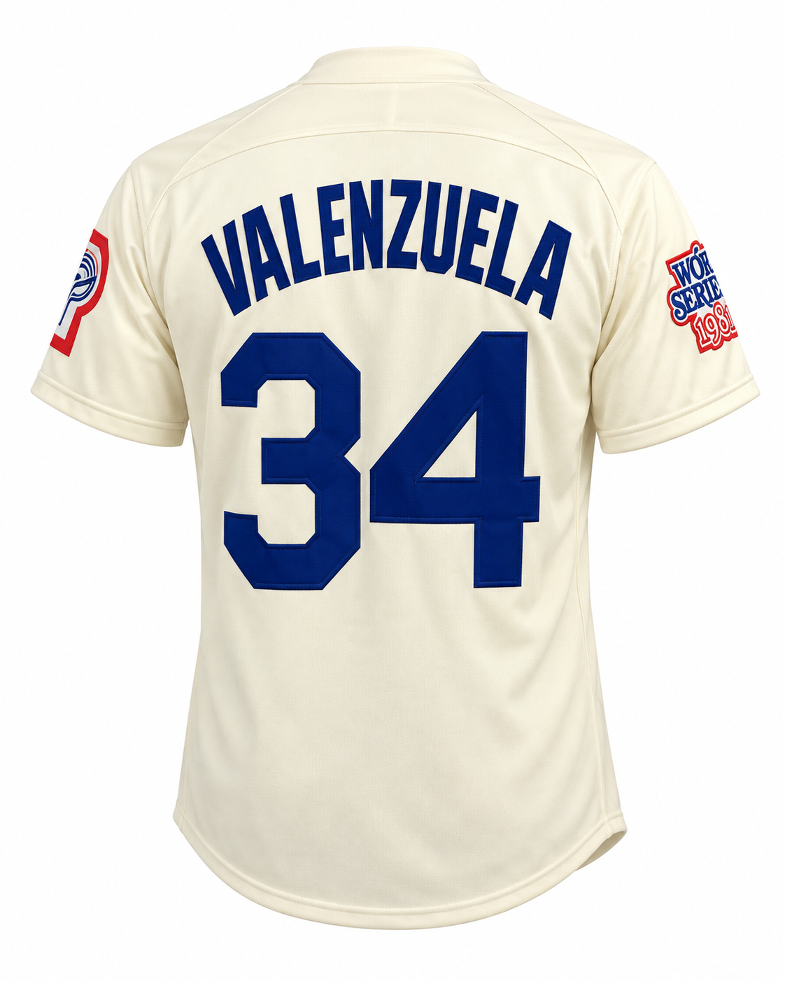 Jersey Camisola Baseball Los Angeles Valenzuela 34 Toro Vintage