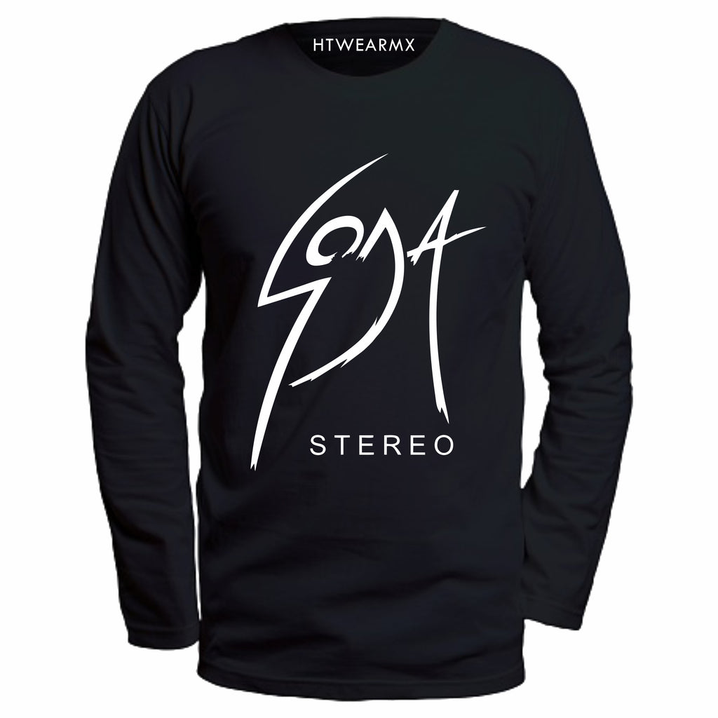 Playera Manga Larga Soda Estereo