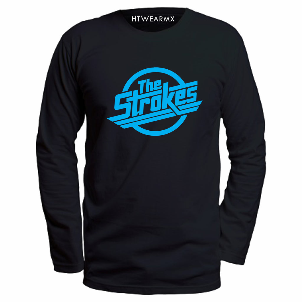 Playera Manga Larga The Strokes Rock