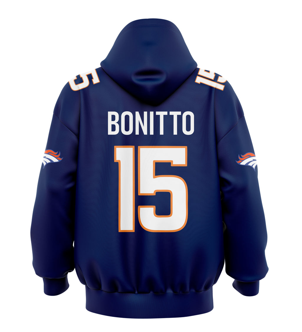 Hoodie Nik Bonitto #15 Denver Marino