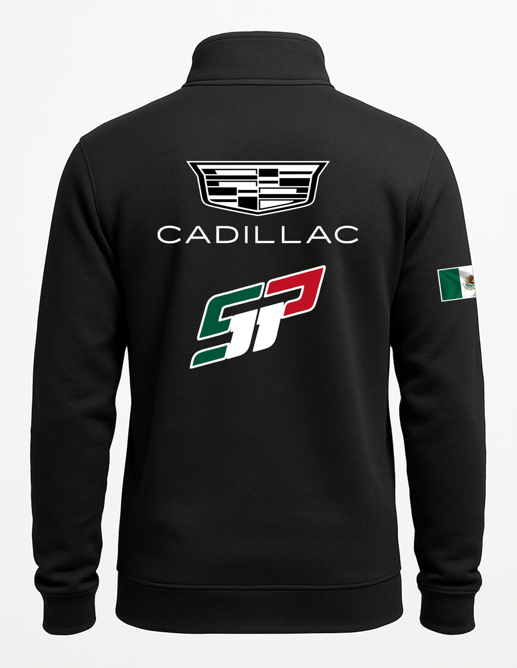 SUDADERA CIERRE 1/4 BORDADA CHECO PERÉZ SP #11 FORMULA RACING CLASSIC
