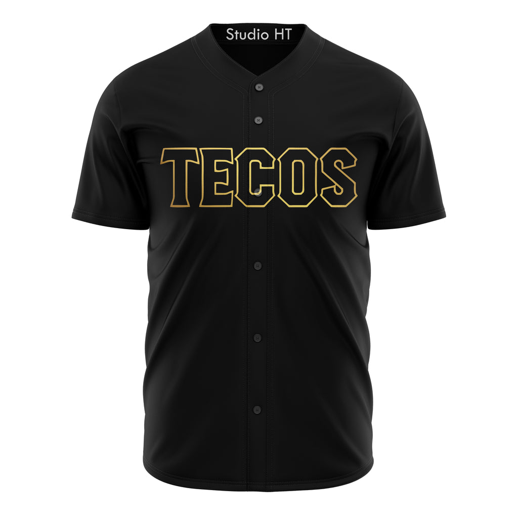 CAMISOLA JERSEY BASEBALL TECOS DE LOS DOS LAREDOS GOLD VERSION