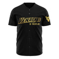 CAMISOLA JERSEY BASEBALL Venados Gold Estampado