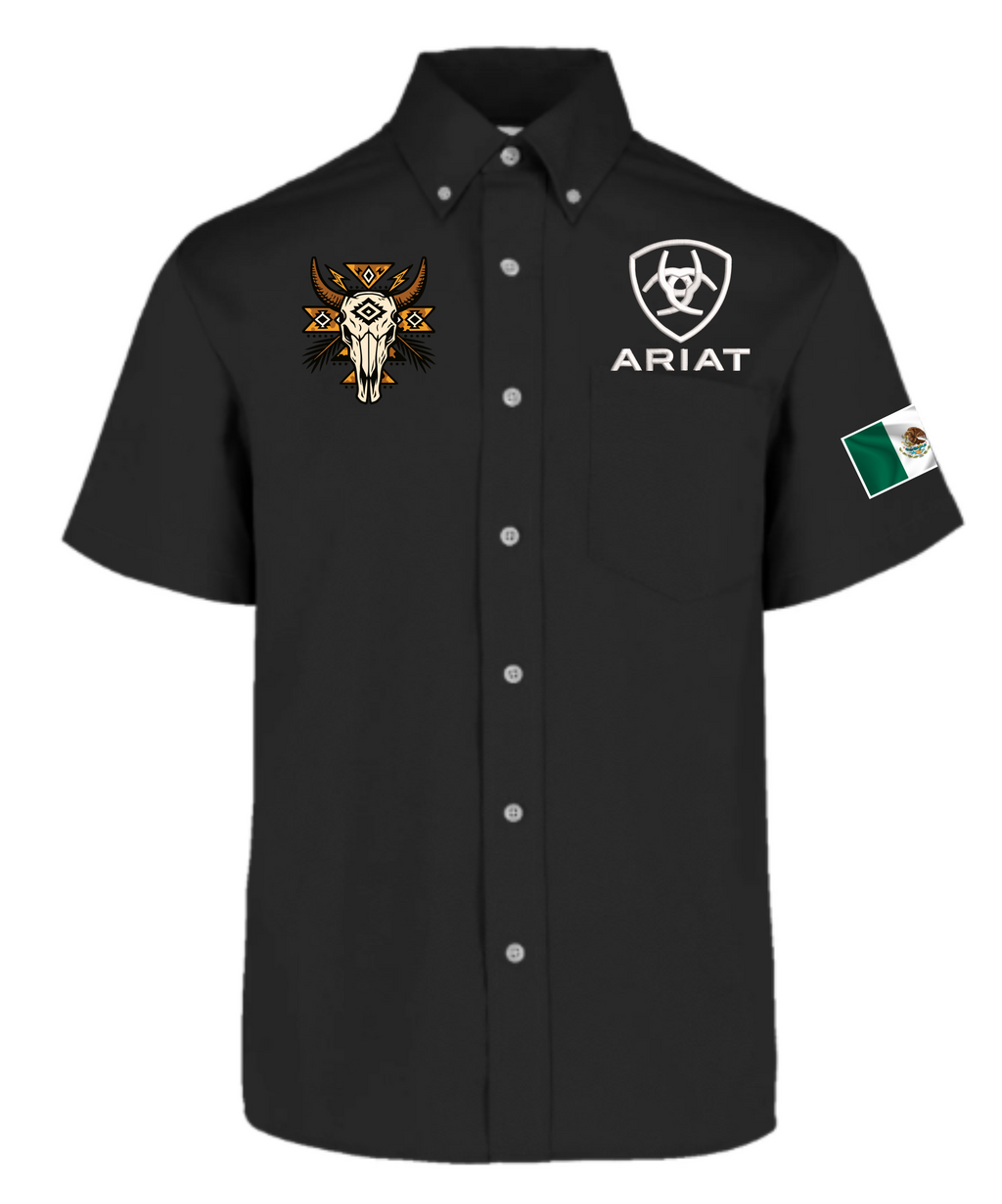 Camisa Estilo Vaquera Ranch Life Bordada