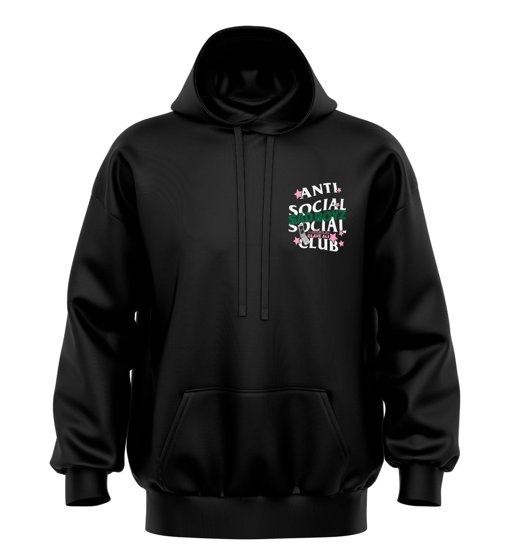 Hoodie Antisocial Social Club X Sad Boys Clave Ali