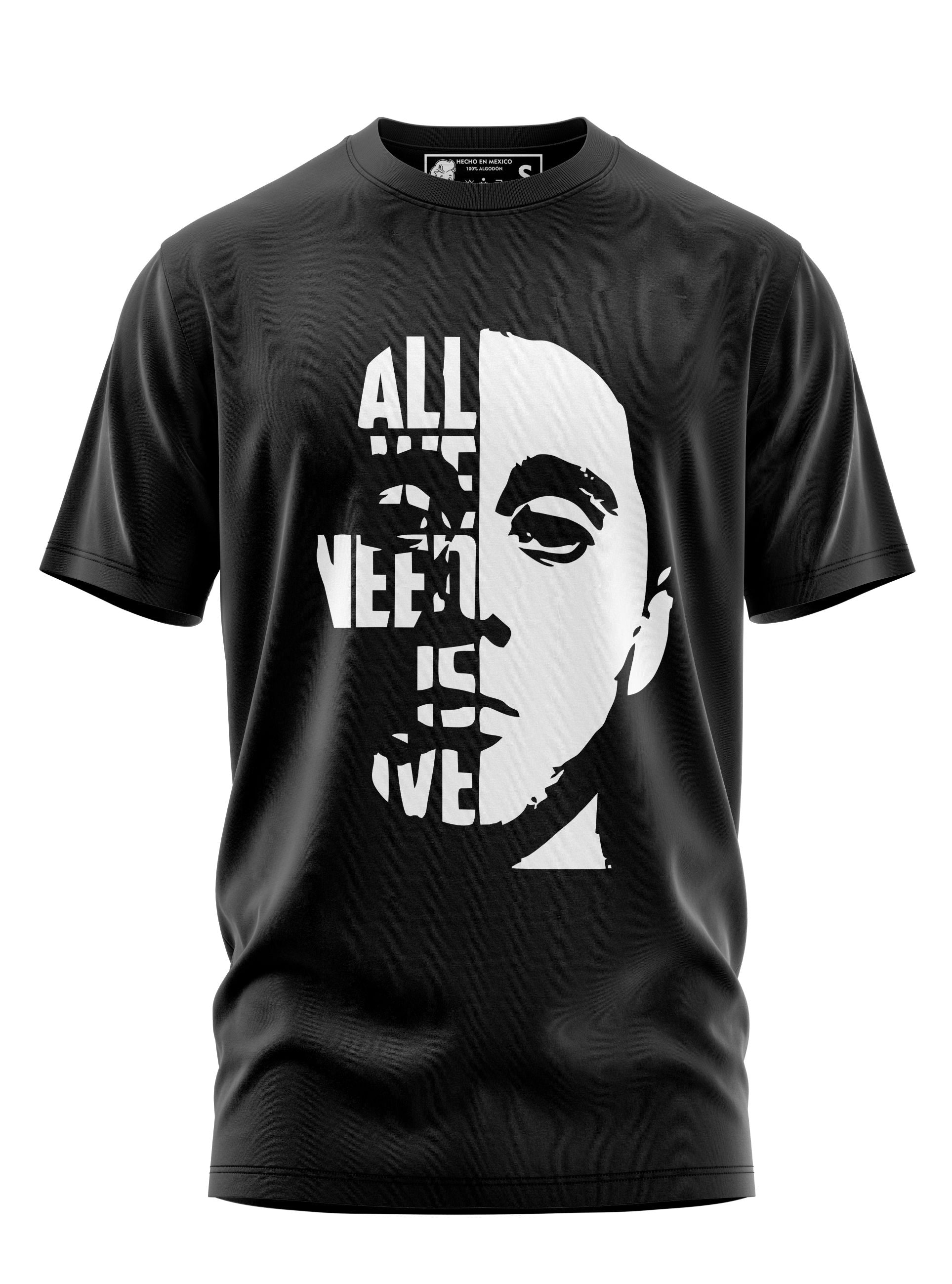 Playera Manga Corta 100% Algodón CANSERBERO Vintage