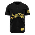 CAMISOLA JERSEY BASEBALL Diablos De MX Gold Estampado