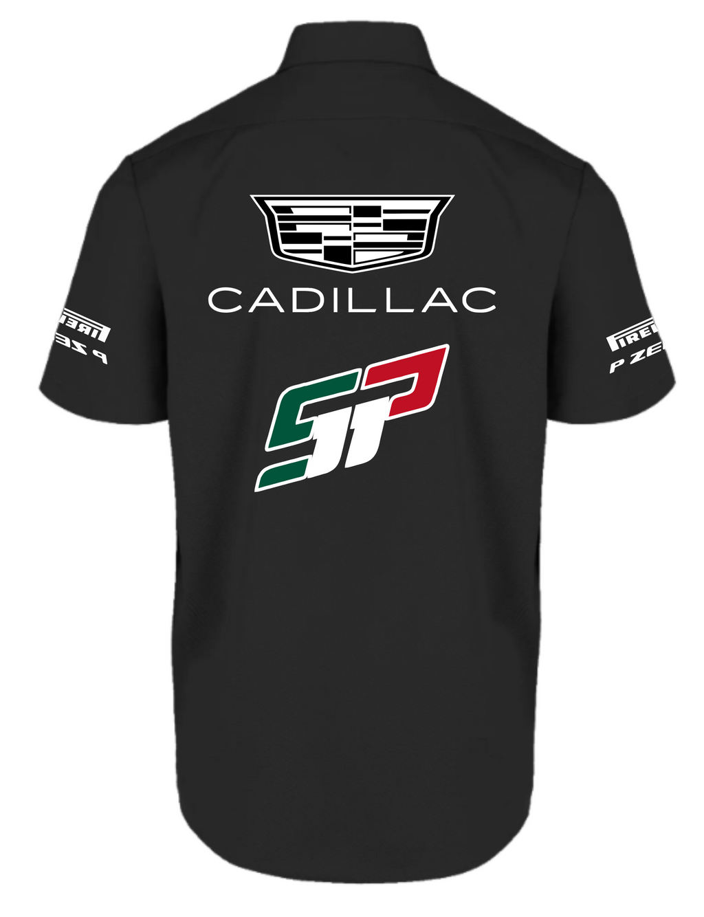 Camisa De Gabardina Manga Corta CHECO PERÉZ SP 11 Bordada