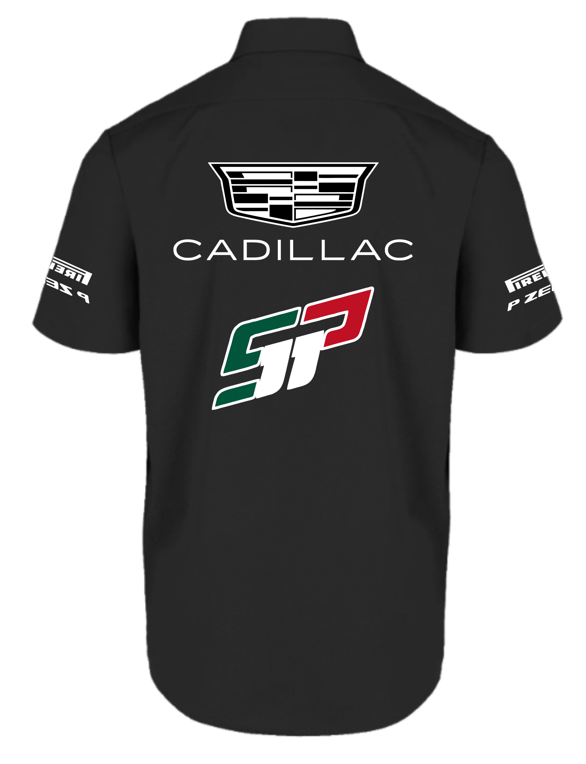 Camisa De Gabardina Manga Corta CHECO PERÉZ SP 11 Bordada