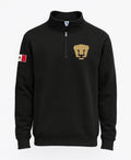 SUDADERA CIERRE 1/4 BORDADA Pumas UNAM