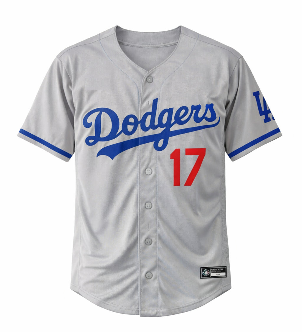 CAMISOLA JERSEY BASEBALL SHOHEI OHTANI #17 LOS ANGELES BORDADO