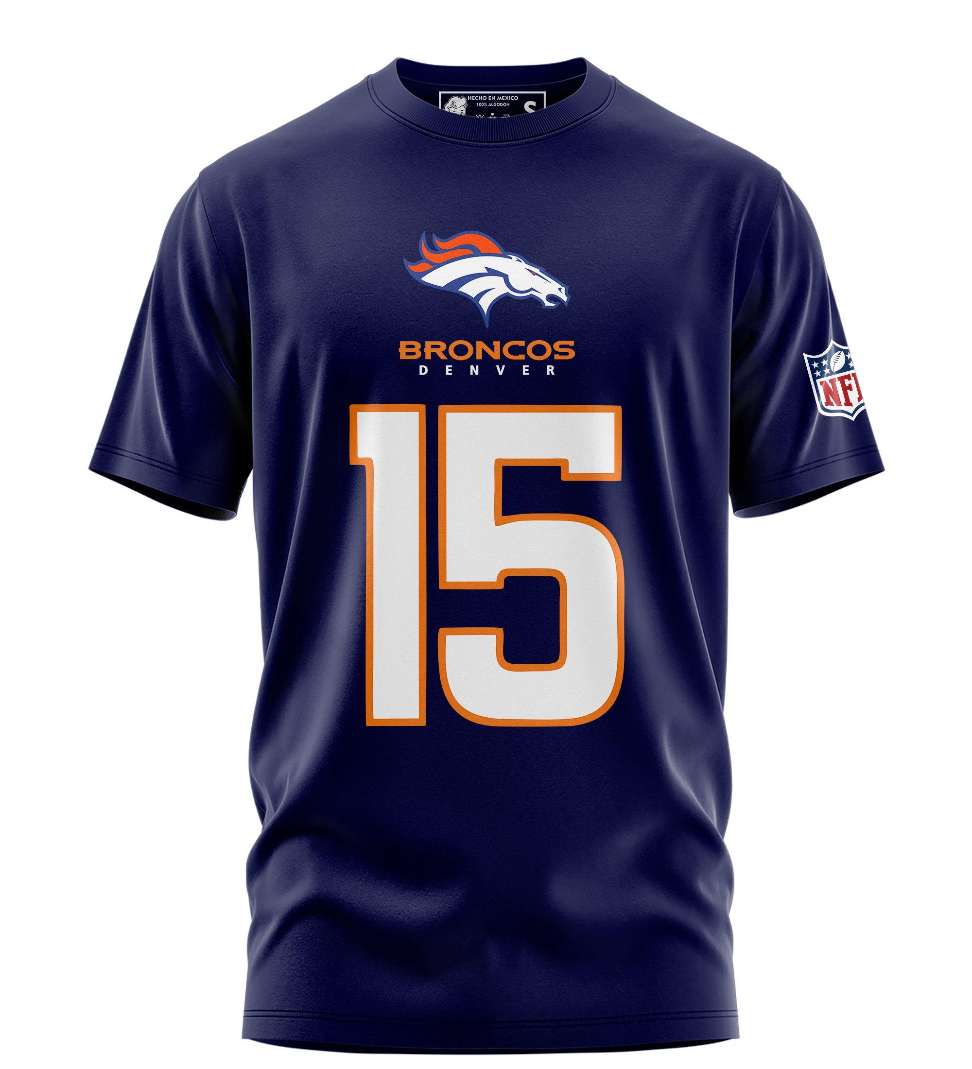 Playera Manga Corta 100% Algodón Nik Bonitto #15 DENVER