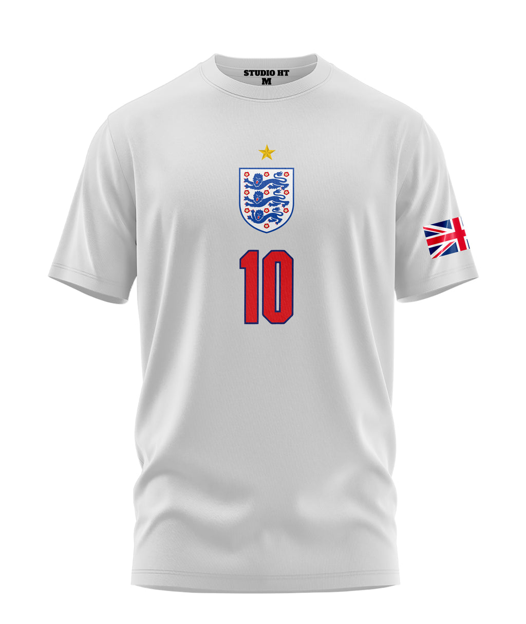 Playera Manga Corta 100% Algodón Jude Bellingham Inglaterra