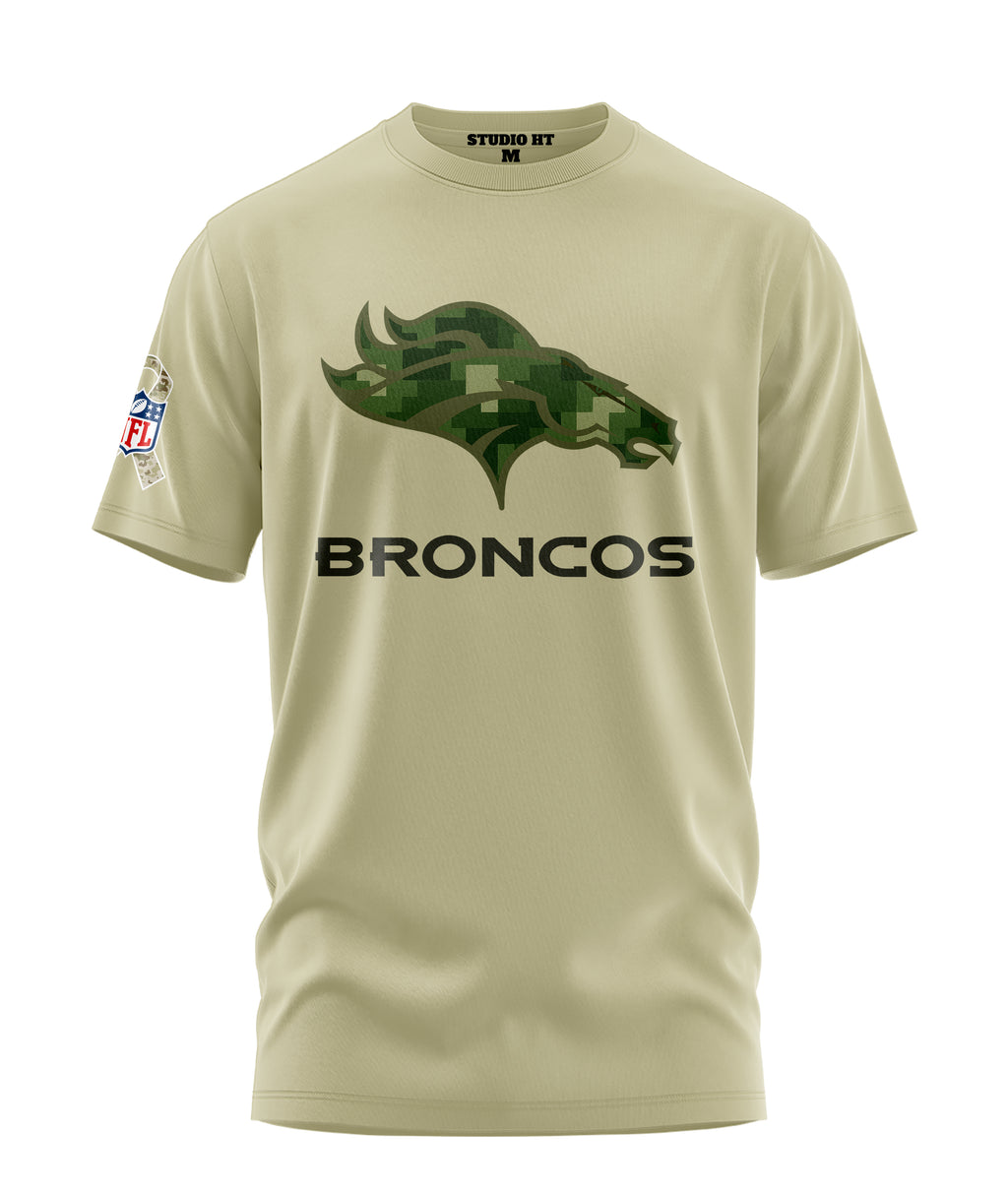 Playera Manga Corta 100% Algodón DENVER CAMO