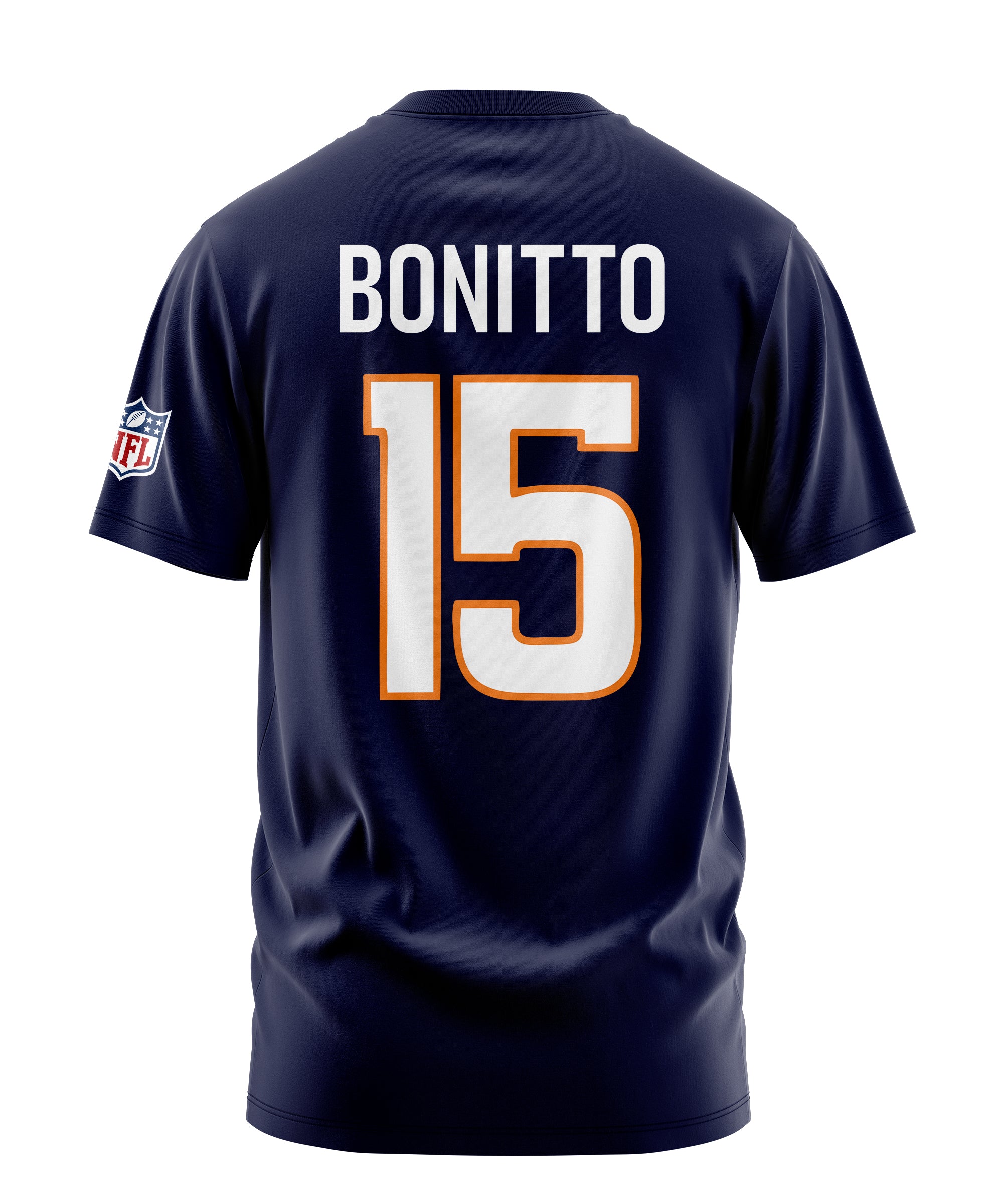 Playera Manga Corta 100% Algodón Nik Bonitto #15 DENVER