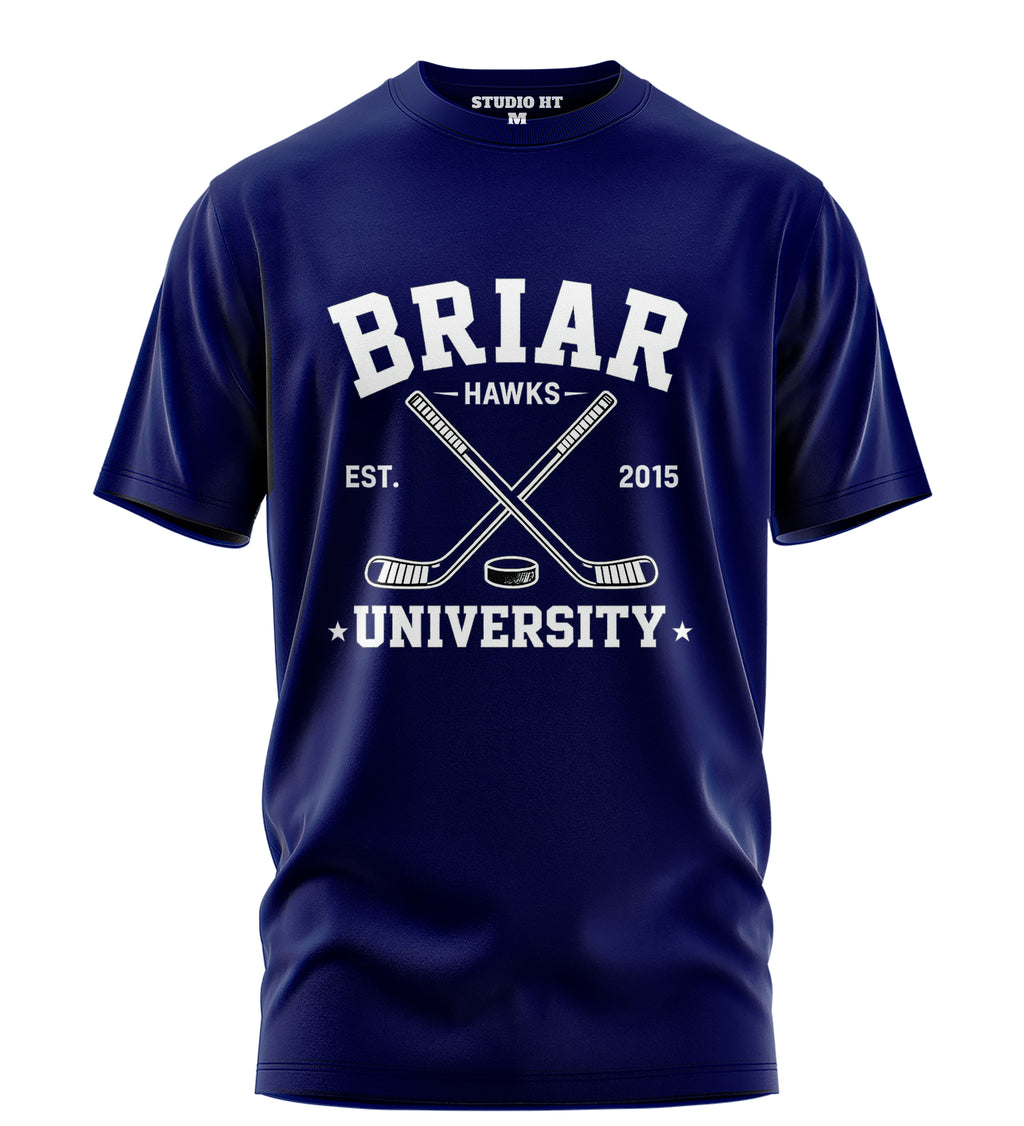 Playera Manga Corta 100% Algodón Campus Graham Briar University
