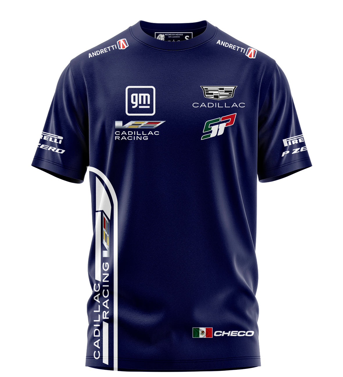 Playera Manga Corta Tela Deportiva CHECO PERÉZ SP 11 RACING V2