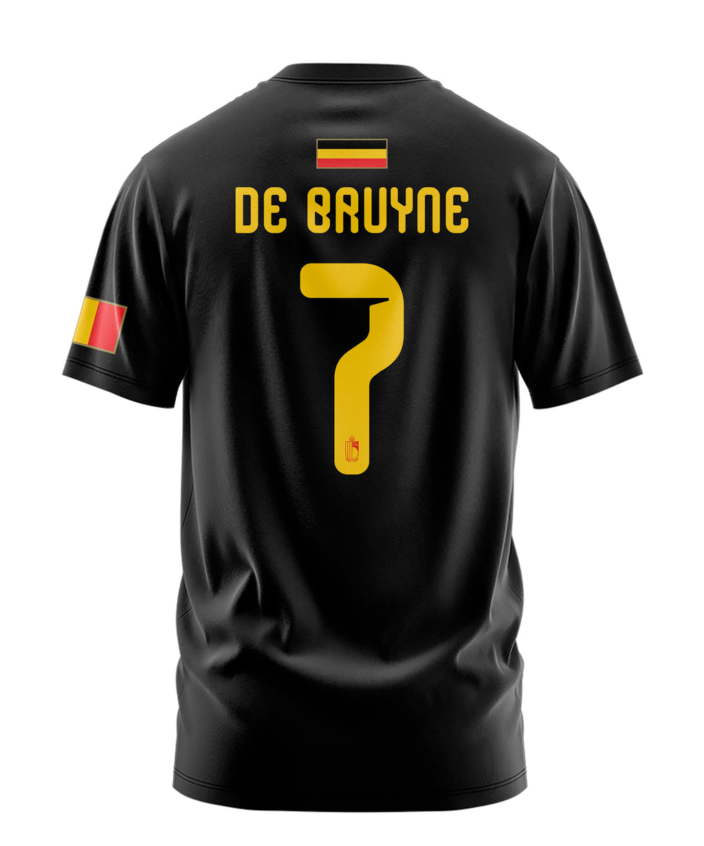 Playera Manga Corta 100% Algodón Kevin De Bruyne Belgica