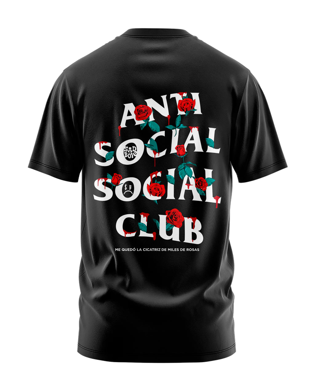 Playera 100% Algodón Antisocial Social Club Sad Boys