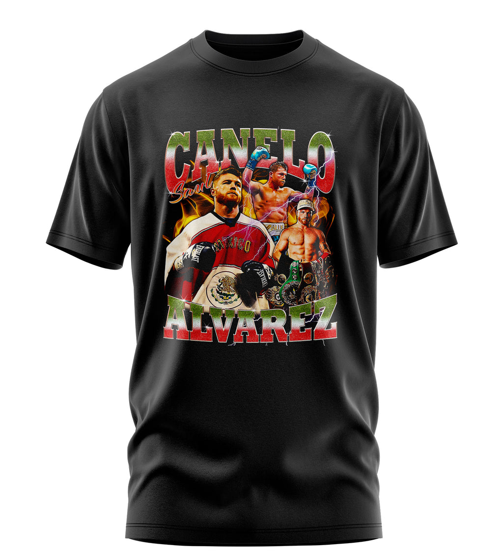 Playera Manga Corta 100% Algodón CANELO TEAM BOX