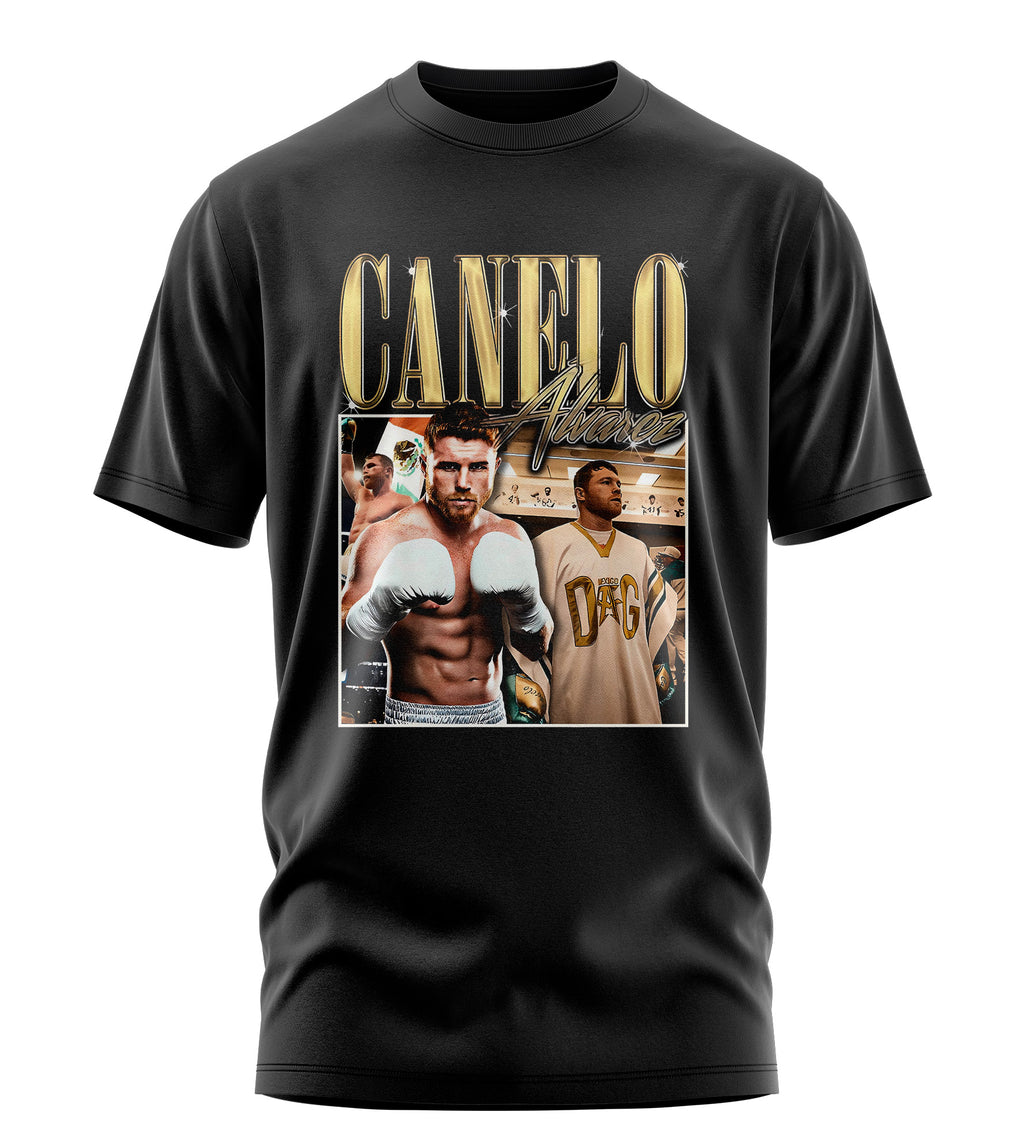 Playera Manga Corta 100% Algodón CANELO TEAM BOX V3