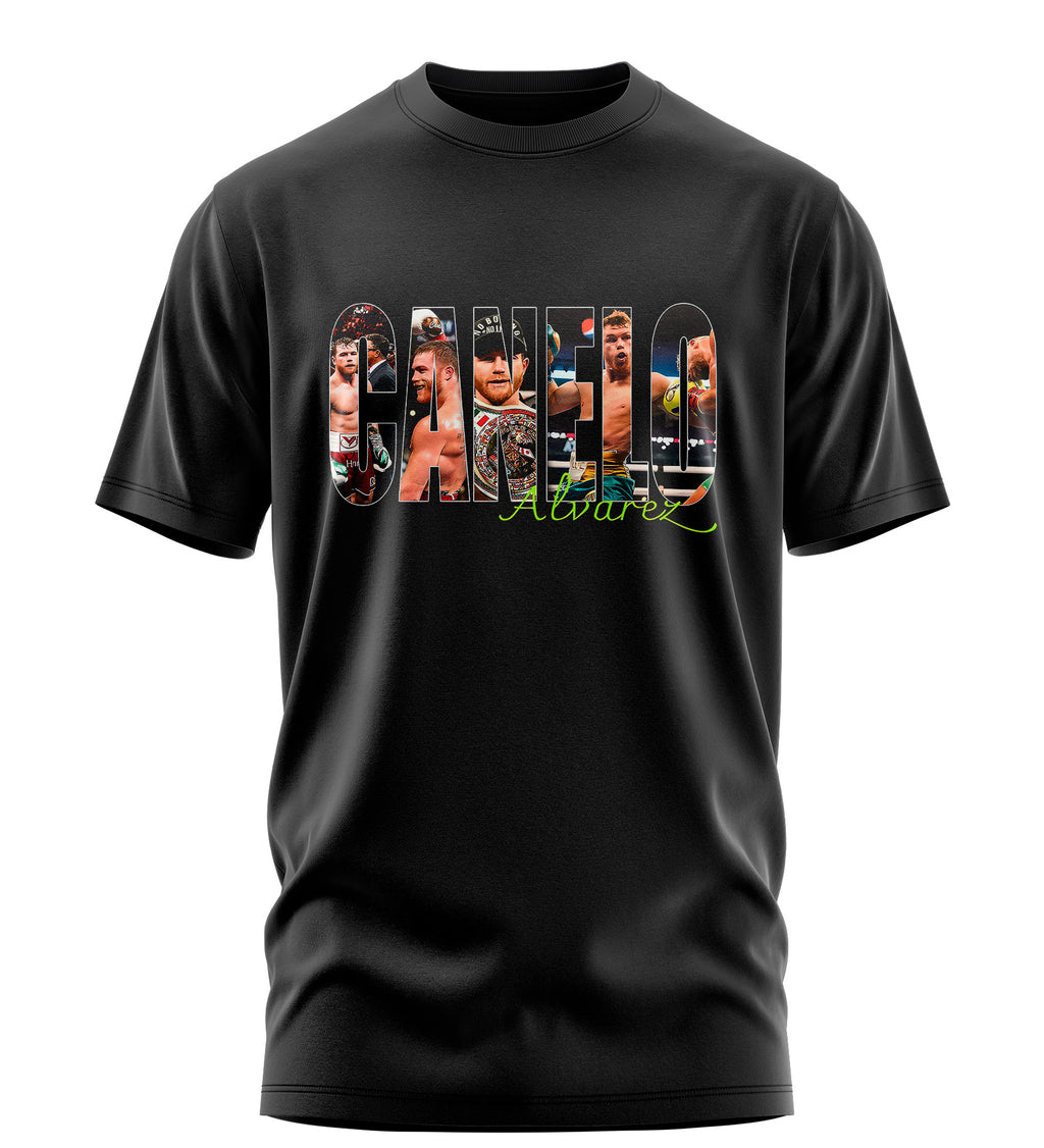 Playera Manga Corta 100% Algodón CANELO TEAM BOX V5