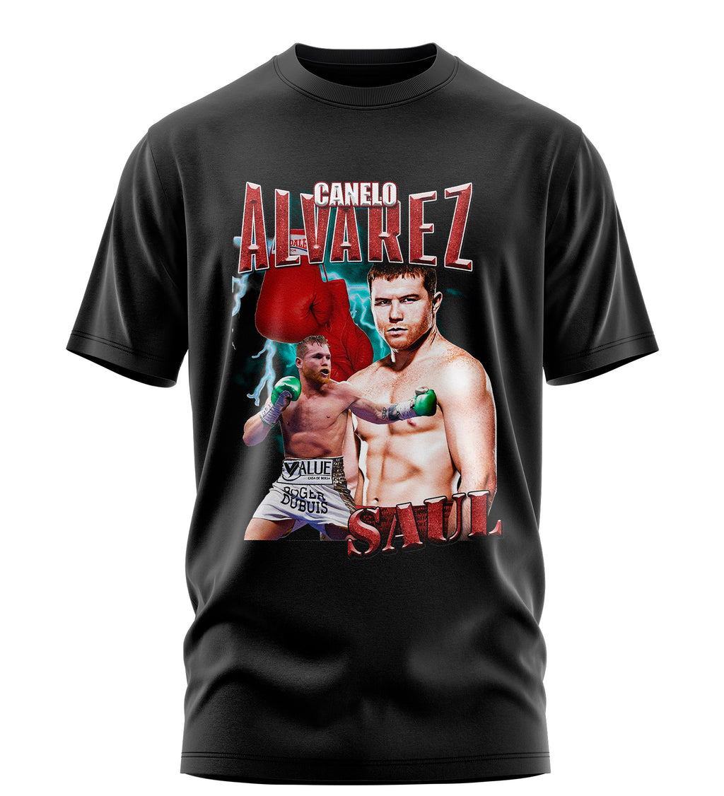 Playera Manga Corta 100% Algodón CANELO TEAM BOX V2