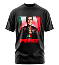 Playera Manga Corta 100% Algodón Checo Peréz Fan v2