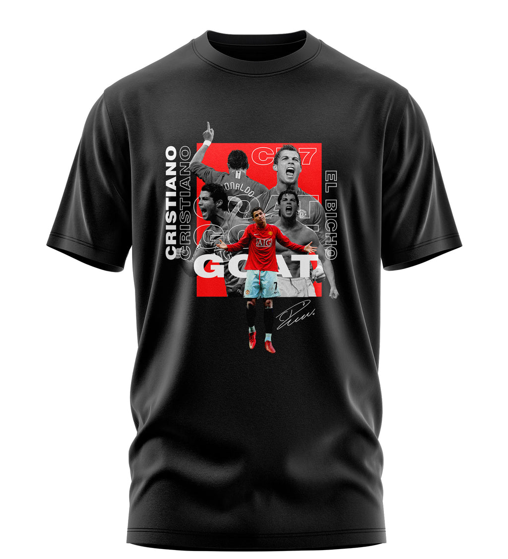 Playera Manga Corta 100% Algodón Cristiano Ronaldo MANCHESTER