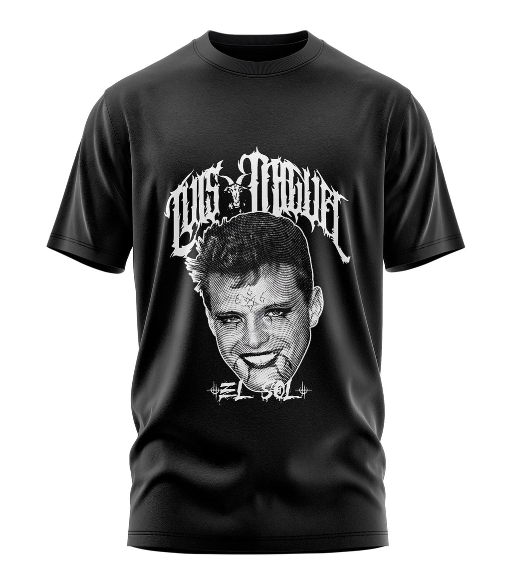 Playera Manga Corta 100% Algodón Luis Miguel Darks Meme Gothic