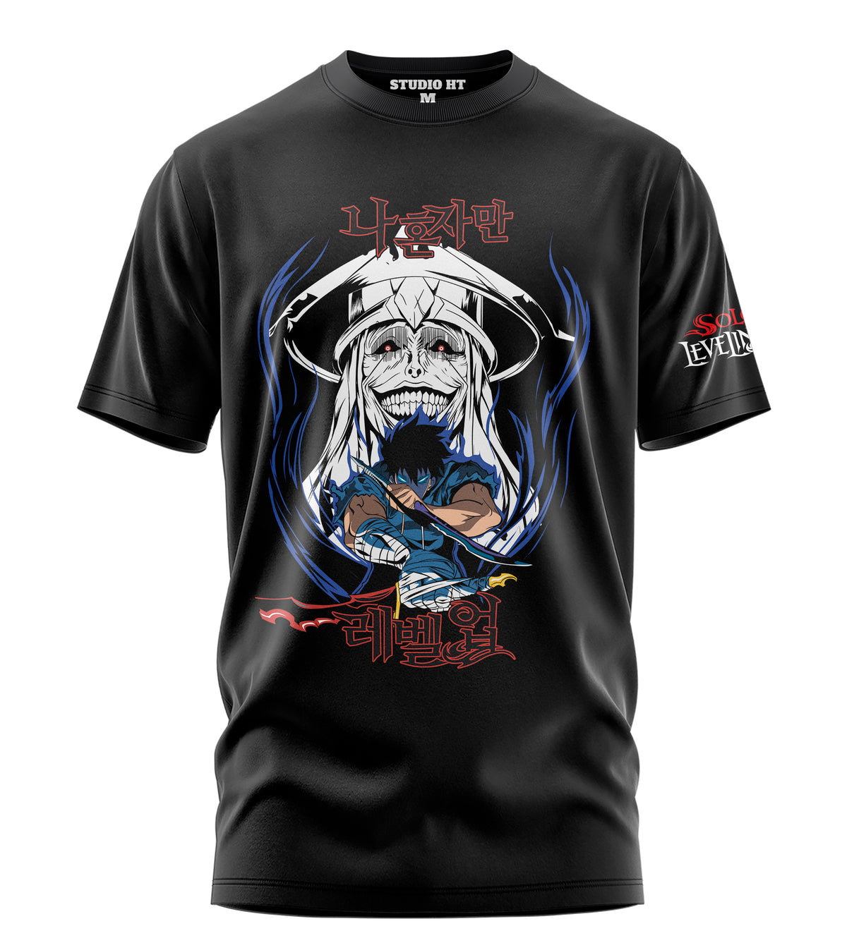 Playera Manga Corta 100% Algodón Solo Leveling