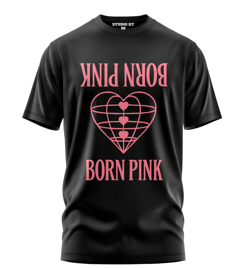 Playera Manga Corta 100% Algodón Blackpink Born Pink