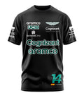 Playera Manga Corta Tela Deportiva Fernando Alonso Formula Racing