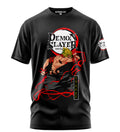 Playera Manga Corta 100% Algodón Demon Slayer Kimetsu No Yaiba
