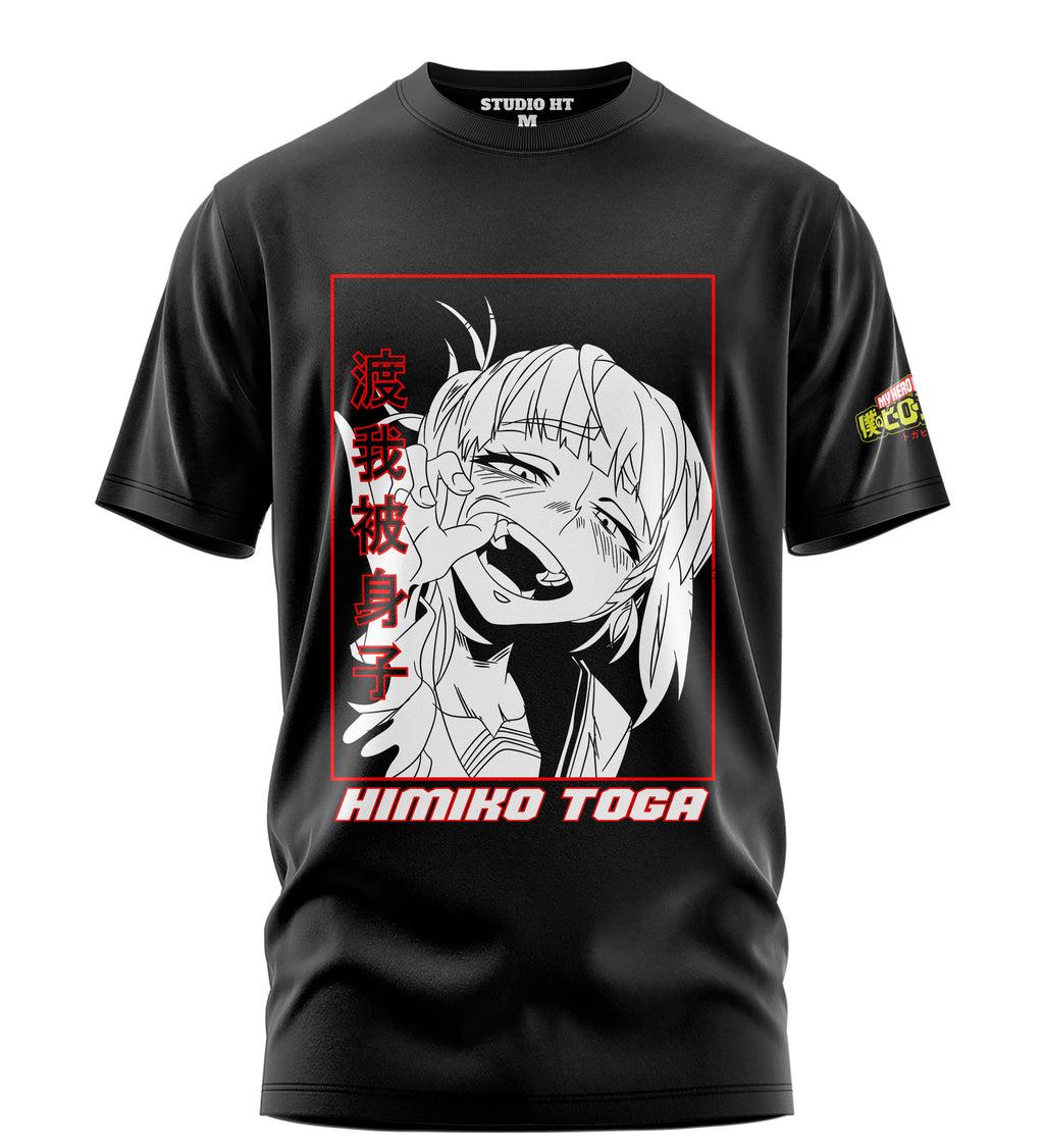 Playera Manga Corta 100% Algodón My Hero Academia Himiko Toga
