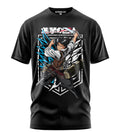 Playera Manga Corta 100% Algodón Levi Ackerman Escuadrón de Levi