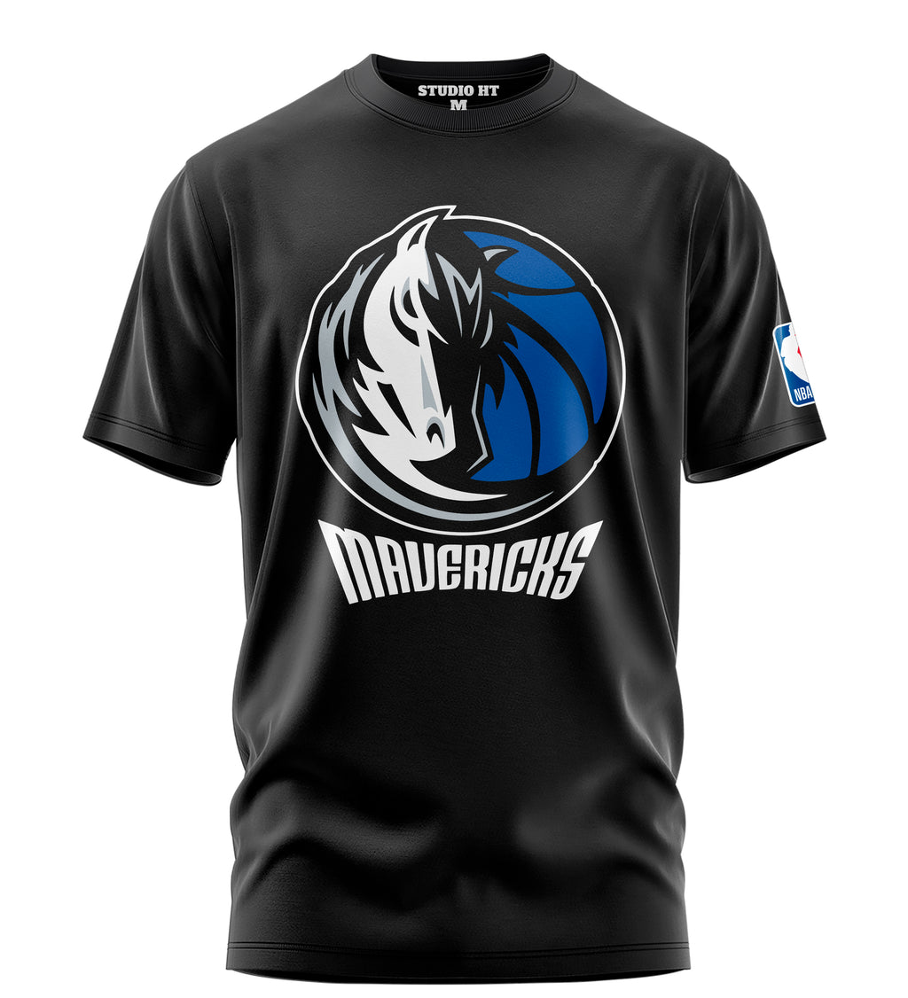 Playera Manga Corta 100% Algodón Dallas Mavericks