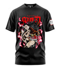 Playera Manga Corta 100% Algodón Nezuko Kamado Demon Slayer