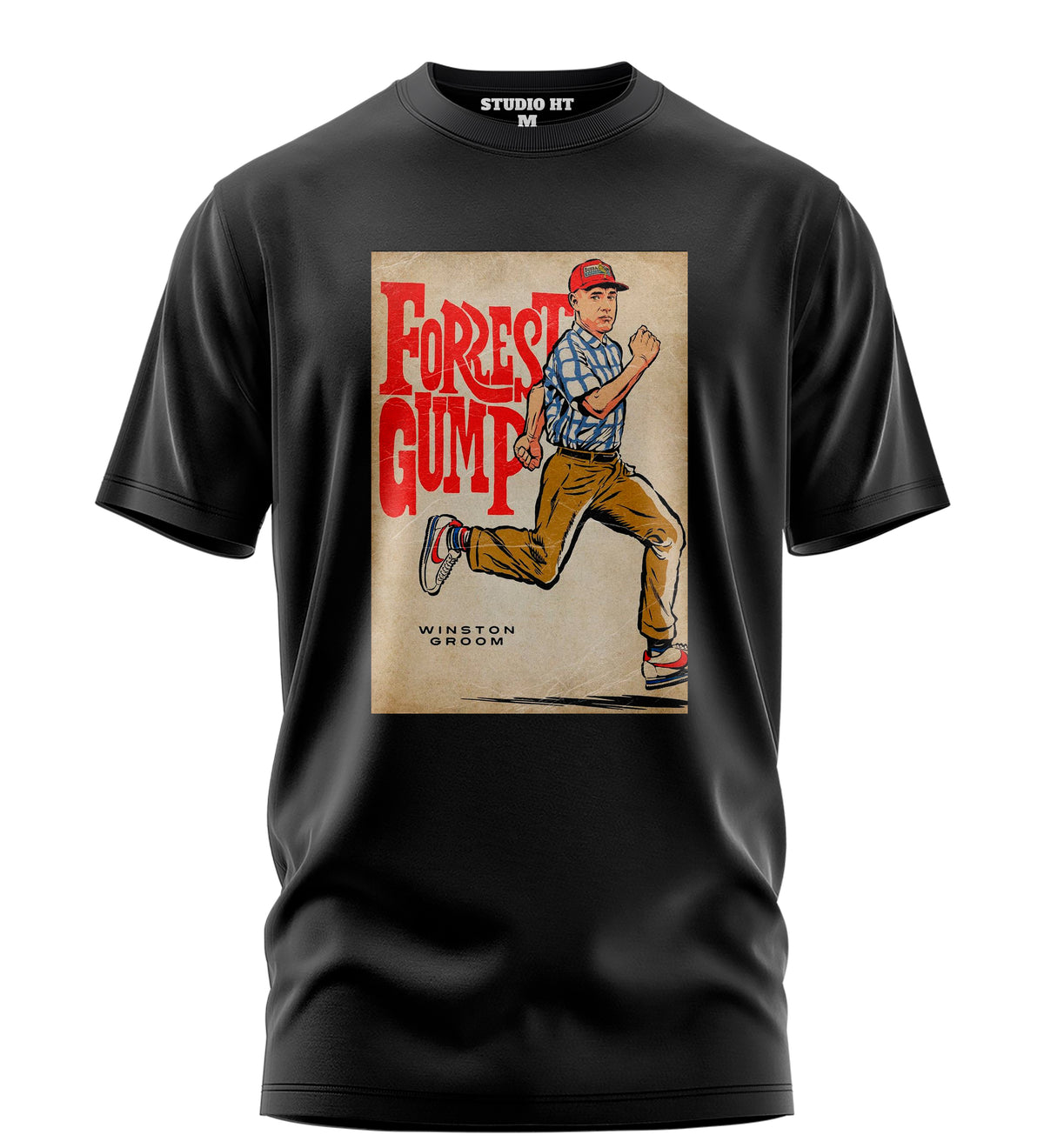 Playera 100% Algodón Forrest Gump