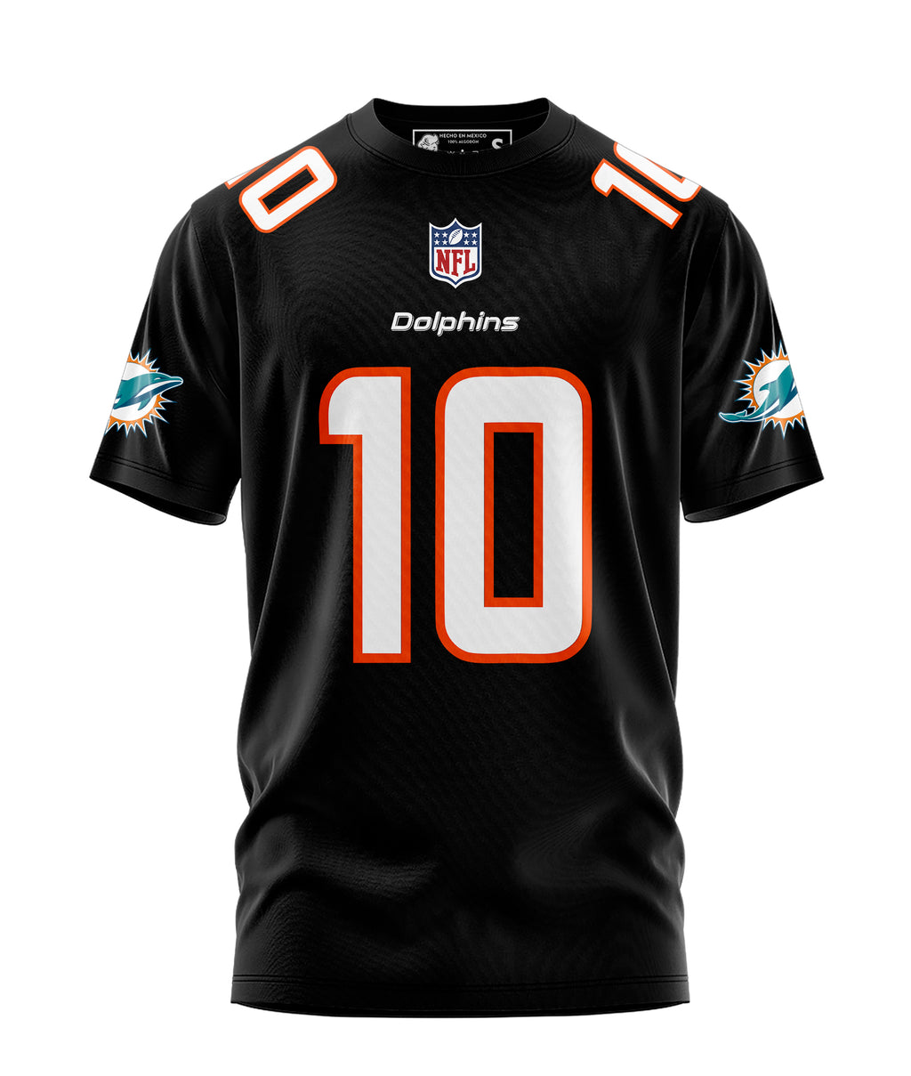 Playera Manga Corta 100% Algodón Tyreek Hill MIAMI